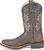Side view of Double H Boot Mens 11 Inch Square Toe Roper